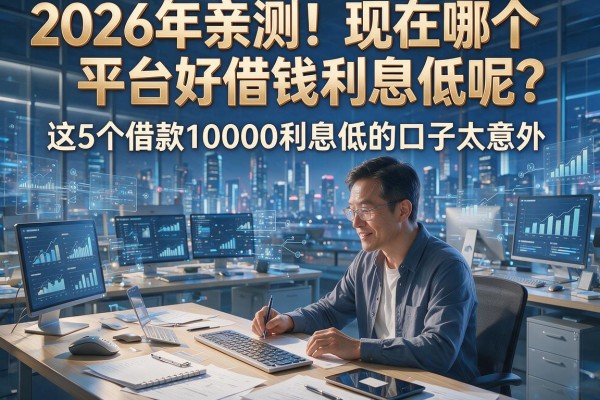 2026年亲测!现在哪个平台好借钱利息低呢?这5个借款10000利息低的口子太意外