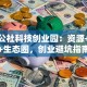 十月公社科技创业园：资源+政策+生态圈，创业避坑指南