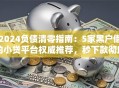 2024负债清零指南：5家黑户借的小贷平台权威推荐，秒下款彻底讲透！