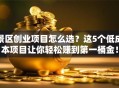 景区创业项目怎么选？这5个低成本项目让你轻松赚到第一桶金！