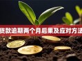 贷款逾期两个月后果及应对方法