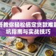 贷款哥教你轻松搞定贷款难题：避坑指南与实战技巧