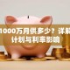 贷款1000万月供多少？详解还款计划与利率影响