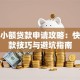 个人小额贷款申请攻略：快速下款技巧与避坑指南