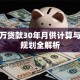 100万贷款30年月供计算与还款规划全解析