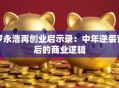 罗永浩再创业启示录：中年逆袭背后的商业逻辑