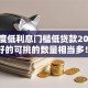 高额度低利息门槛低贷款2025年口碑好的可挑的数量相当多！本文为您隆重整合这五个借钱平台！