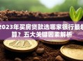 2023年买房贷款选哪家银行最划算？五大关键因素解析