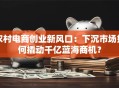 农村电商创业新风口：下沉市场如何撬动千亿蓝海商机？