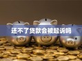 还不了贷款会被起诉吗