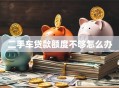 二手车贷款额度不够怎么办