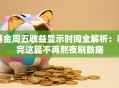 基金周五收益显示时间全解析：看完这篇不再熬夜刷数据