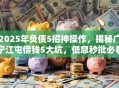 2025年负债5招神操作，揭秘广宁江屯借钱5大坑，低息秒批必看！