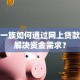 有车一族如何通过网上贷款快速解决资金需求？