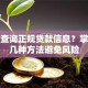如何查询正规贷款信息？掌握这几种方法避免风险