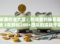 安康创业大厦：创业者的秘密基地 3年孵化200+团队的实战干货