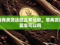 我有房贷还在正常还款，想再贷款买车可以吗