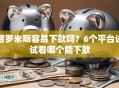 普罗米斯容易下款吗？6个平台试试看哪个能下款