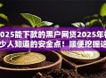 2025能下款的黑户网贷2025年极少人知道的安全点！顺便挖掘这五个2025能借的黑户平台款