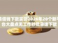 易借钱下款实测2026年20个新平台大盘点无工作秒批急速下款