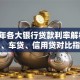 2023年各大银行贷款利率解析：房贷、车贷、信用贷对比指南