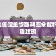 2025年保单贷款利率全解析与省钱攻略