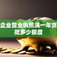 小微企业营业执照满一年贷款能批多少额度