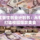 大学生餐饮创业计划书：从零到一打造校园爆款美食