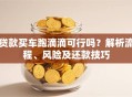 贷款买车跑滴滴可行吗？解析流程、风险及还款技巧