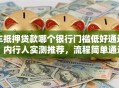 车抵押贷款哪个银行门槛低好通过？内行人实测推荐，流程简单通过率高