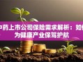 中药上市公司保险需求解析：如何为健康产业保驾护航