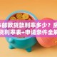 2025邮政贷款利率多少？房贷经营贷利率表+申请条件全解析