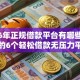 2026年正规借款平台有哪些网友分享的6个轻松借款无压力平台我觉得不错！