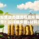 二手车贷款办理流程及所需材料有哪些？超详细步骤+材料清单，帮你顺利办理