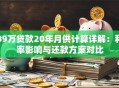 39万贷款20年月供计算详解：利率影响与还款方案对比