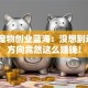 揭秘宠物创业蓝海：没想到这5个方向竟然这么赚钱！