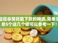 征信非常花能下款的网贷,简单汇总5个这几个你可以参考一下！