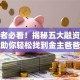 创业者必看！揭秘五大融资渠道助你轻松找到金主爸爸