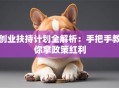 创业扶持计划全解析：手把手教你拿政策红利