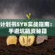 创业计划书SYB实战指南：手把手避坑融资秘籍