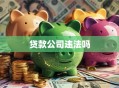 贷款公司违法吗