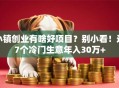 小镇创业有啥好项目？别小看！这7个冷门生意年入30万+