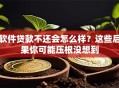 软件贷款不还会怎么样？这些后果你可能压根没想到