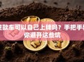 贷款车可以自己上牌吗？手把手教你避开这些坑
