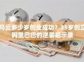 马云多少岁创业成功？35岁创立阿里巴巴的逆袭启示录