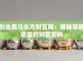 创业黑马东方财富网：揭秘草根逆袭的财富密码