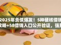 2025年负债爆发！5种硬核借钱攻略+58借钱入口公开验证，强烈推荐秒批！
