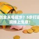 电商创业从零起步？5步打造高利润线上生意！