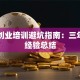 网络创业培训避坑指南：三年实战经验总结