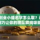 创新创业小组名字怎么取？这5个技巧让你的团队瞬间吸睛！